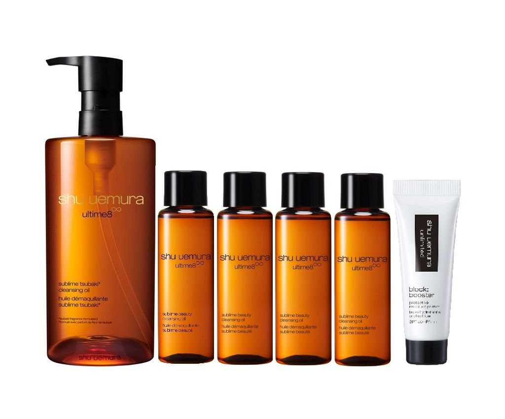 ultime8 sublime tsubaki cleansing oil 450ml set